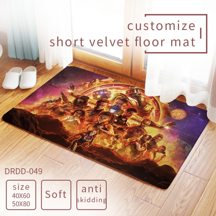 The avengers allianc Carpet rug Mats Floor mat  50×80cm DRDD049