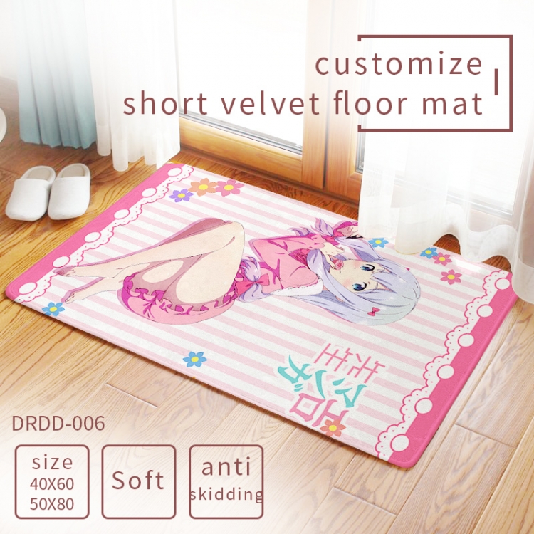 Mr. elomana Anime Carpet rug Mats Floor mat  50×80cm   DRDD006