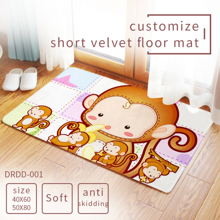 Cartoon Carpet rug Mats Floor mat  50×80cm DRDD001
