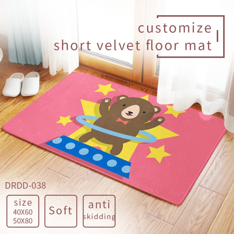 Cartoon Carpet rug Mats Floor mat  50×80cm  DRDD038