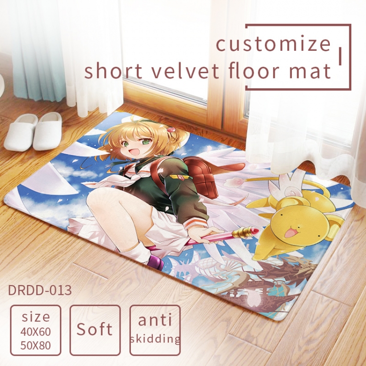 Card Captor Sakura Carpet rug Mats Floor mat  50×80cm DRDD013