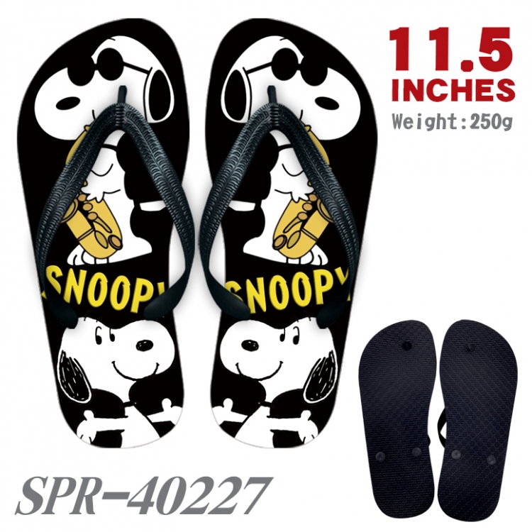 Snoopys Story Android Thickened rubber flip-flops slipper average size SPR-40227A