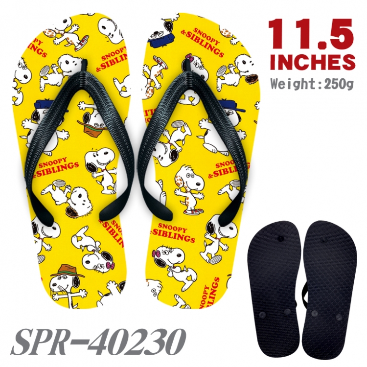 Snoopys Story Android Thickened rubber flip-flops slipper average size SPR-40230A