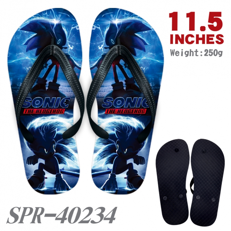 Sonic The Heogehog Android Thickened rubber flip-flops slipper average size SPR-40234A
