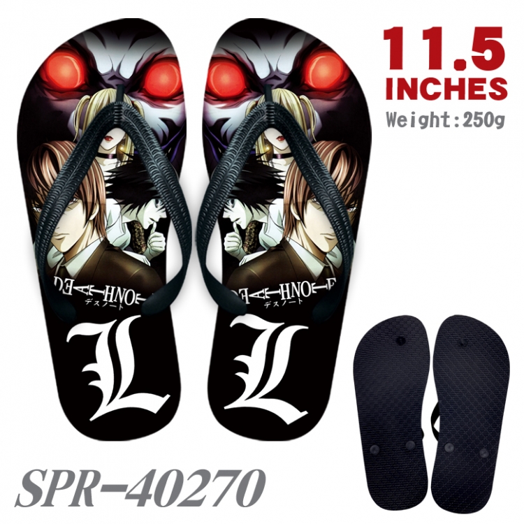 Death note Android Thickened rubber flip-flops slipper average size SPR-40270A