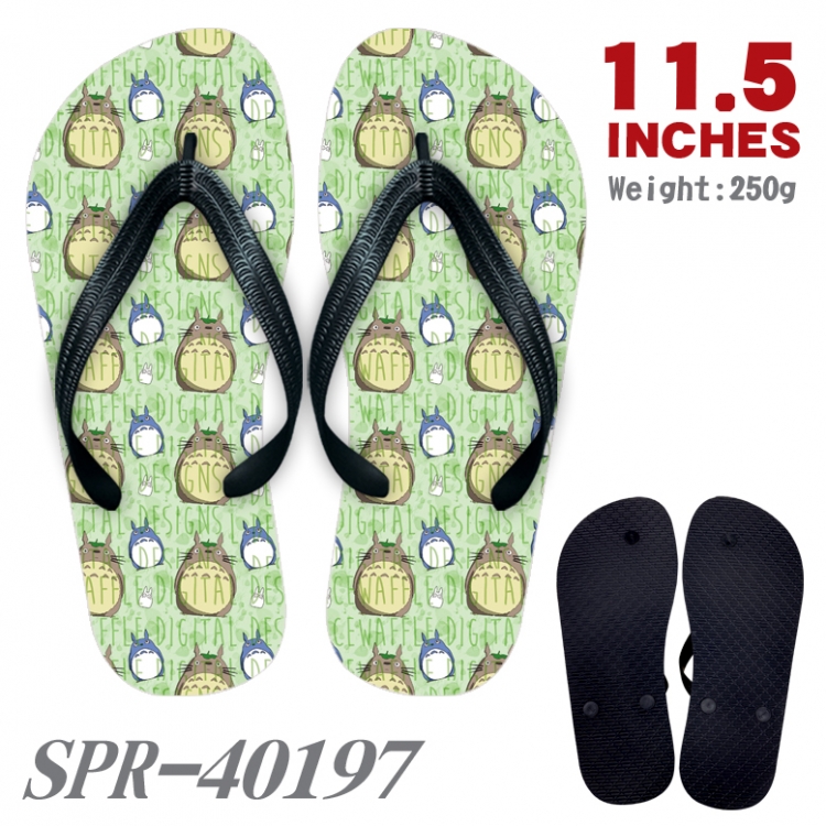 TOTORO Android Thickened rubber flip-flops slipper average size SPR-40197A