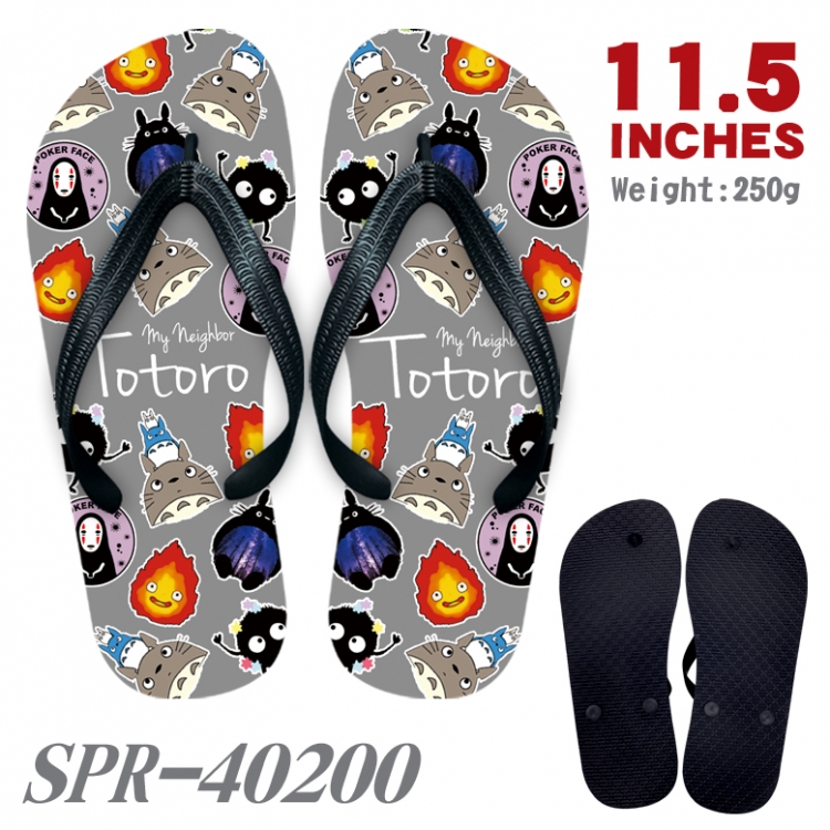 TOTORO Android Thickened rubber flip-flops slipper average size SPR-40200A