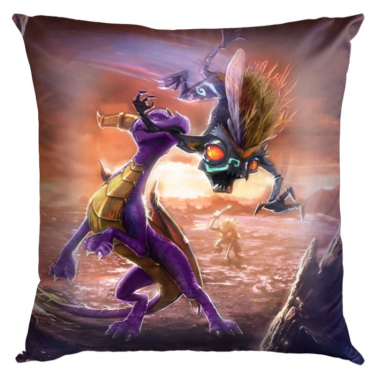 Spyro the Dragon Double-sided full color pillow cushion 45X45CM SP-14 NO FILLING