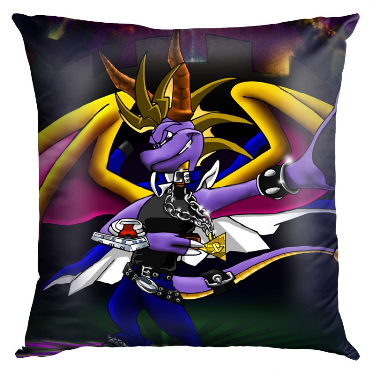 Spyro the Dragon Double-sided full color pillow cushion 45X45CM SP-26 NO FILLING