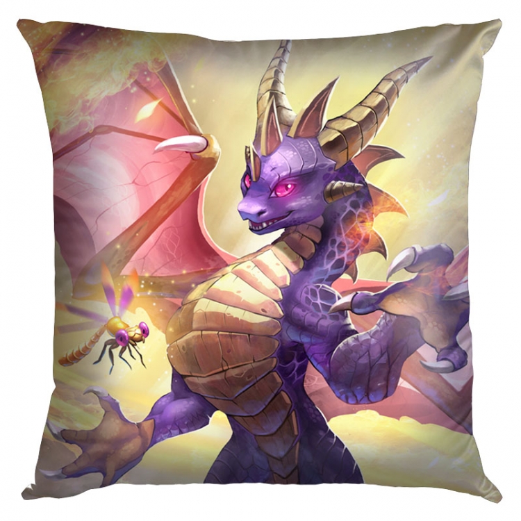 Spyro the Dragon Double-sided full color pillow cushion 45X45CM SP-22 NO FILLING