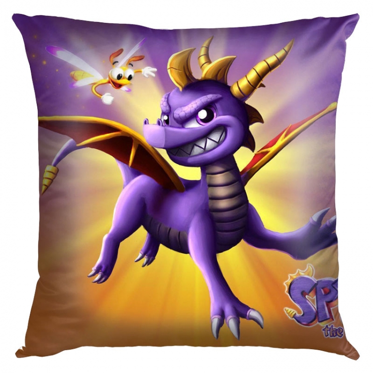 Spyro the Dragon Double-sided full color pillow cushion 45X45CM SP-24 NO FILLING