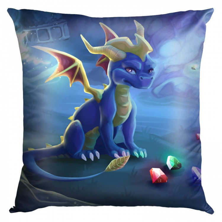 Spyro the Dragon Double-sided full color pillow cushion 45X45CM SP-45 NO FILLING