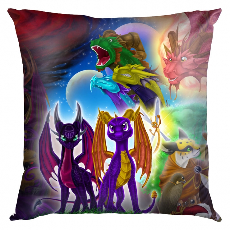 Spyro the Dragon Double-sided full color pillow cushion 45X45CM SP-16 NO FILLING