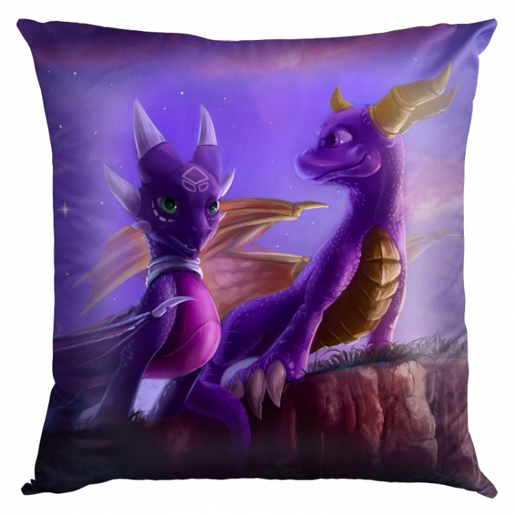 Spyro the Dragon Double-sided full color pillow cushion 45X45CM SP-15 NO FILLING