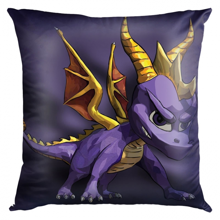 Spyro the Dragon Double-sided full color pillow cushion 45X45CM SP-10 NO FILLING