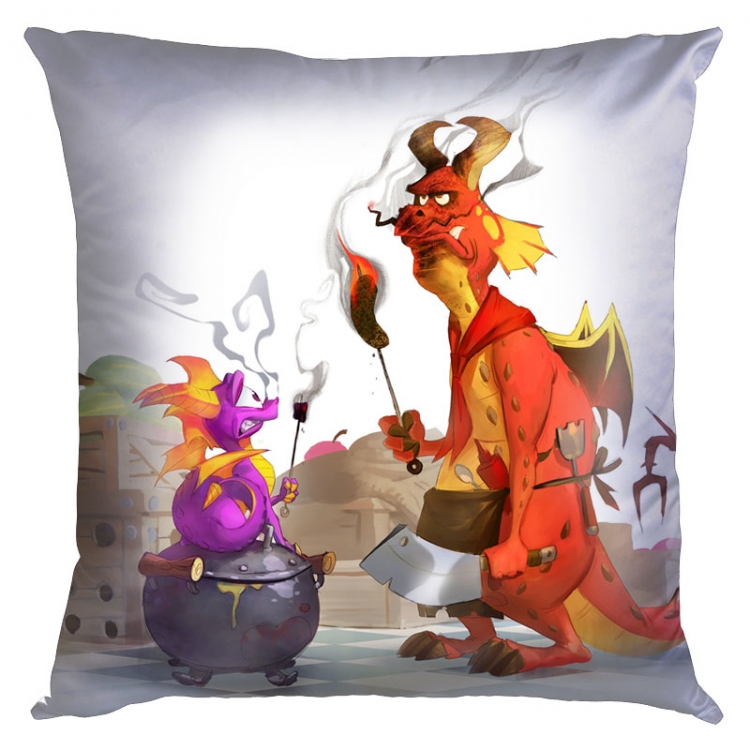 Spyro the Dragon Double-sided full color pillow cushion 45X45CM SP-5 NO FILLING