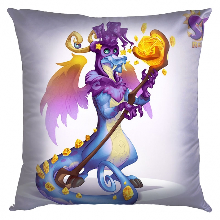 Spyro the Dragon Double-sided full color pillow cushion 45X45CM SP-27 NO FILLING