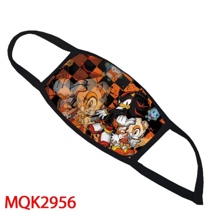 Sonic the Hedgehog Color printing Space cotton Masks price for 5 pcs MQK 2956