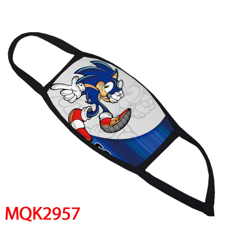 Sonic the Hedgehog Color printing Space cotton Masks price for 5 pcs MQK 2957
