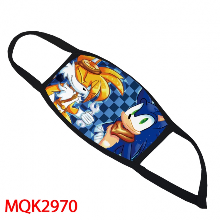 Sonic the Hedgehog Color printing Space cotton Masks price for 5 pcs MQK 2970