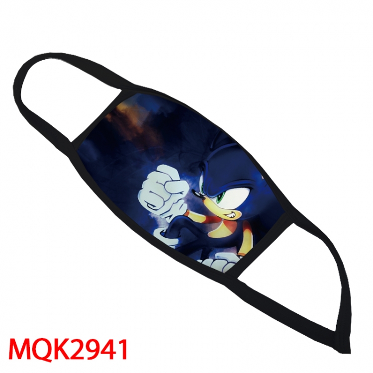 Sonic the Hedgehog Color printing Space cotton Masks price for 5 pcs MQK 2941