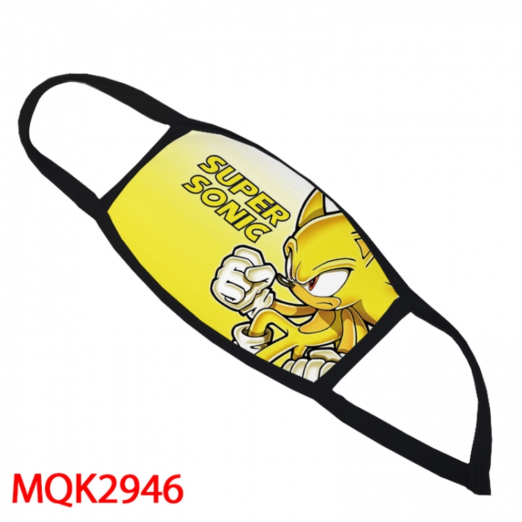 Sonic the Hedgehog Color printing Space cotton Masks price for 5 pcs MQK 2946