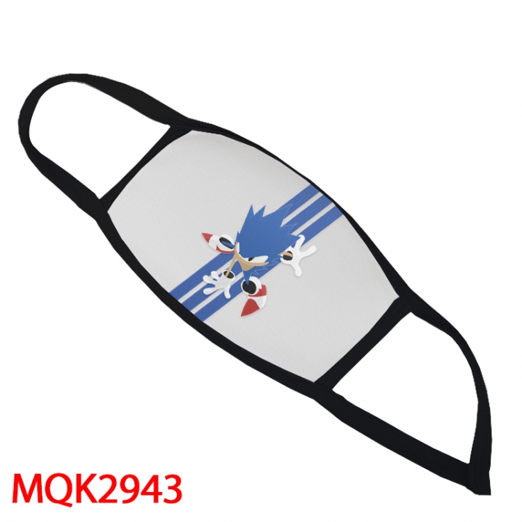 Sonic the Hedgehog Color printing Space cotton Masks price for 5 pcs MQK 2943