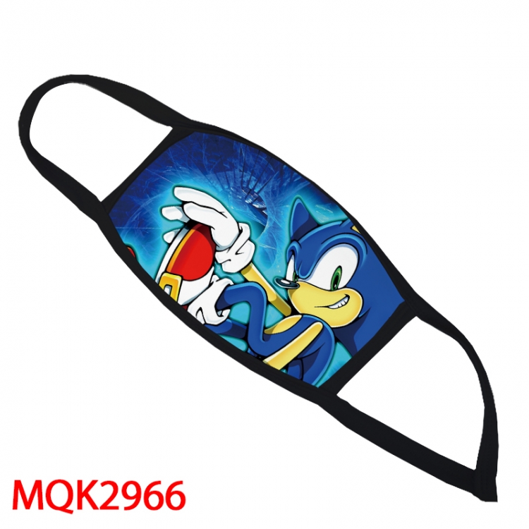 Sonic the Hedgehog Color printing Space cotton Masks price for 5 pcs MQK 2966