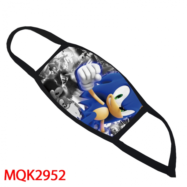 Sonic the Hedgehog Color printing Space cotton Masks price for 5 pcs MQK 2952