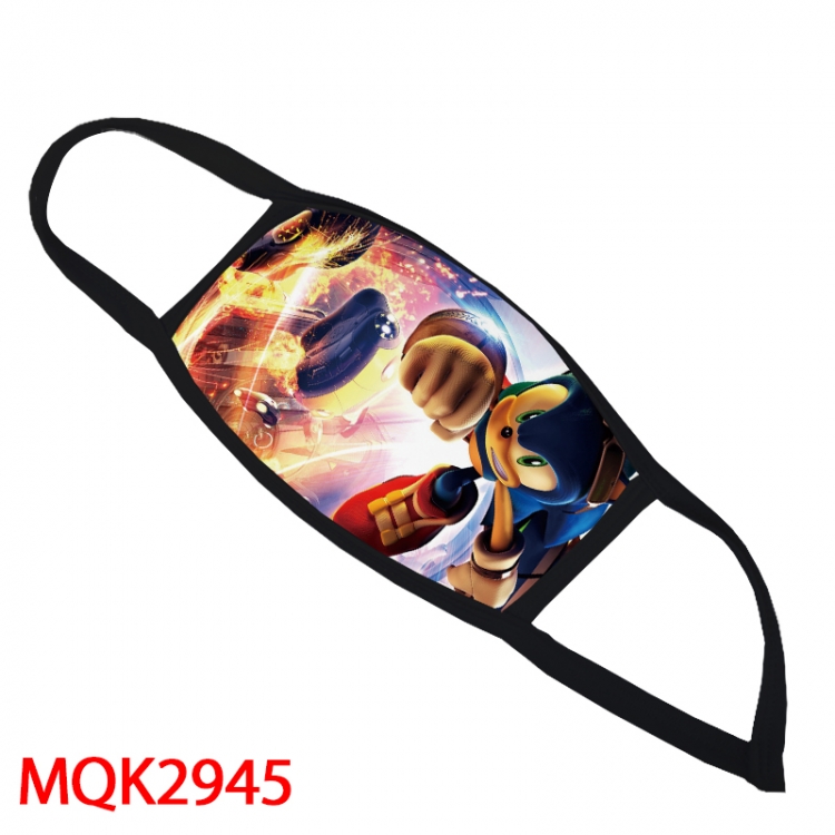 Sonic the Hedgehog Color printing Space cotton Masks price for 5 pcs MQK 2945