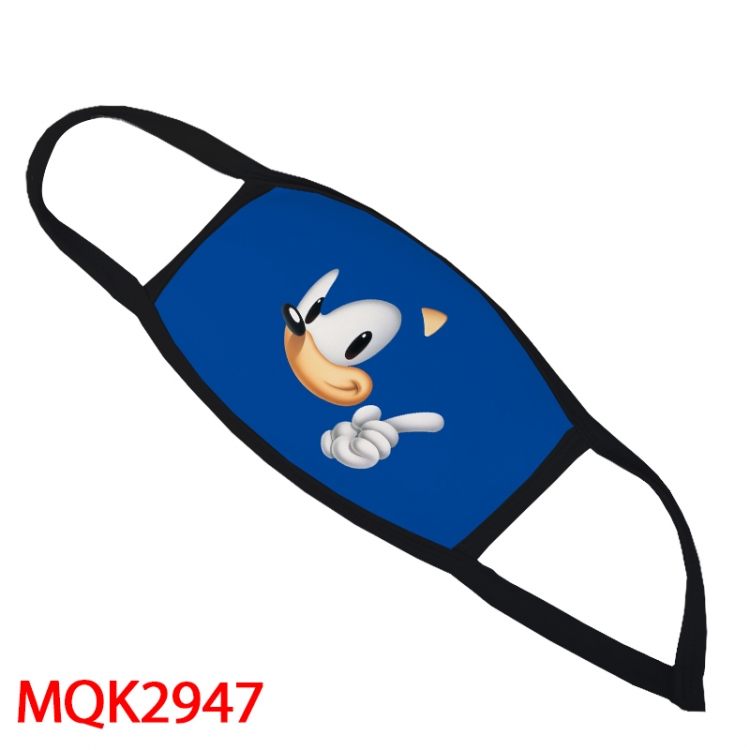 Sonic the Hedgehog Color printing Space cotton Masks price for 5 pcs