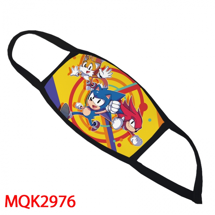 Sonic the Hedgehog Color printing Space cotton Masks price for 5 pcs MQK 2976