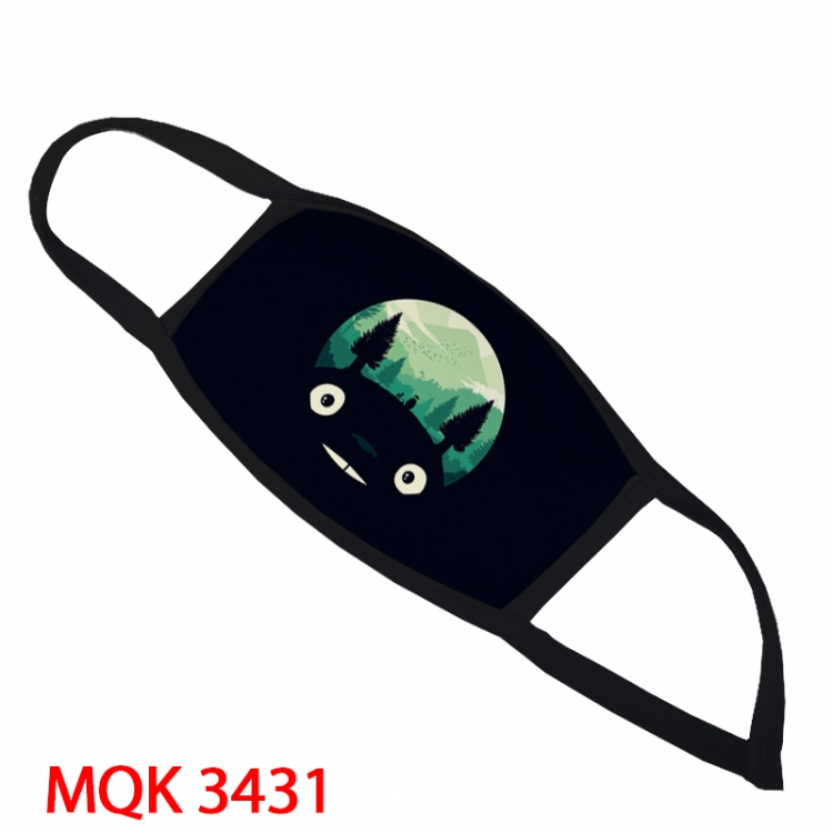 TOTORO Color printing Space cotton Masks price for 5 pcs MQK-3431