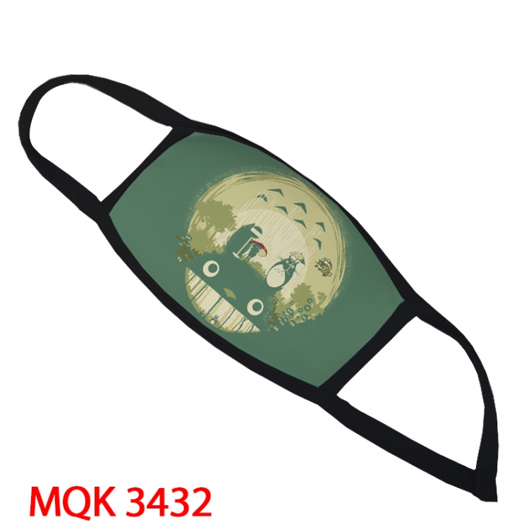 TOTORO Color printing Space cotton Masks price for 5 pcs MQK-3432