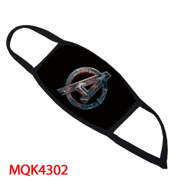 Marvel Color printing Space cotton Masks price for 5 pcs MQK4302