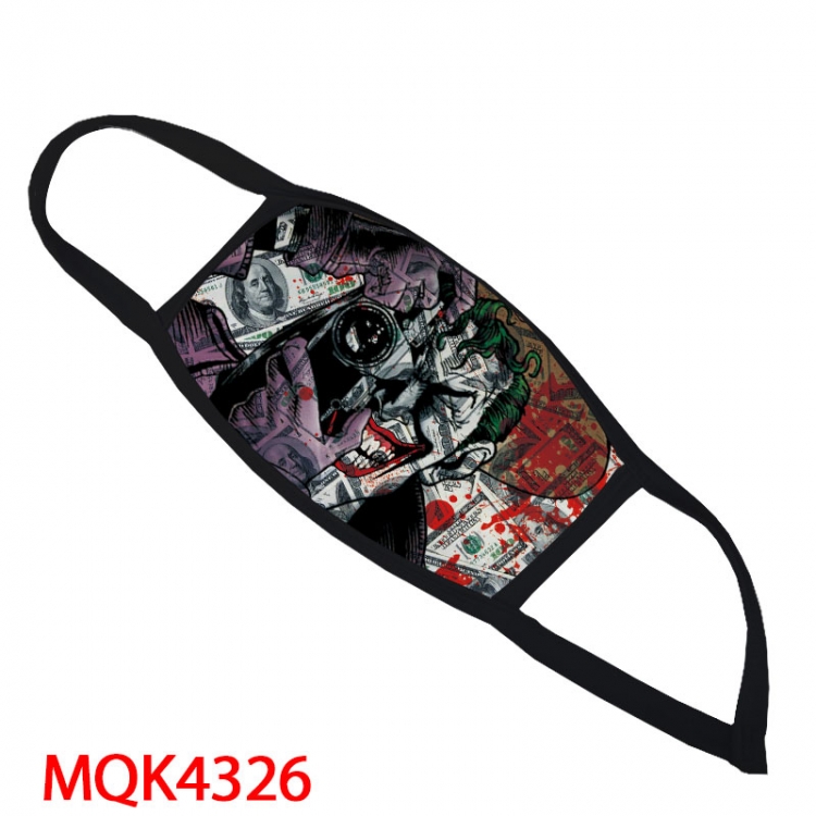 Marvel Color printing Space cotton Masks price for 5 pcs MQK4326
