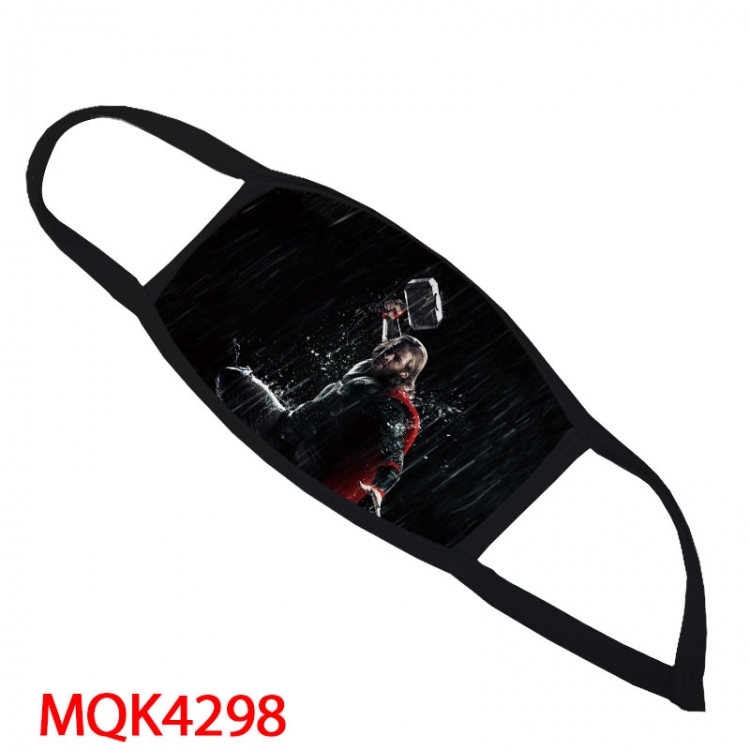 Marvel Color printing Space cotton Masks price for 5 pcs MQK4298