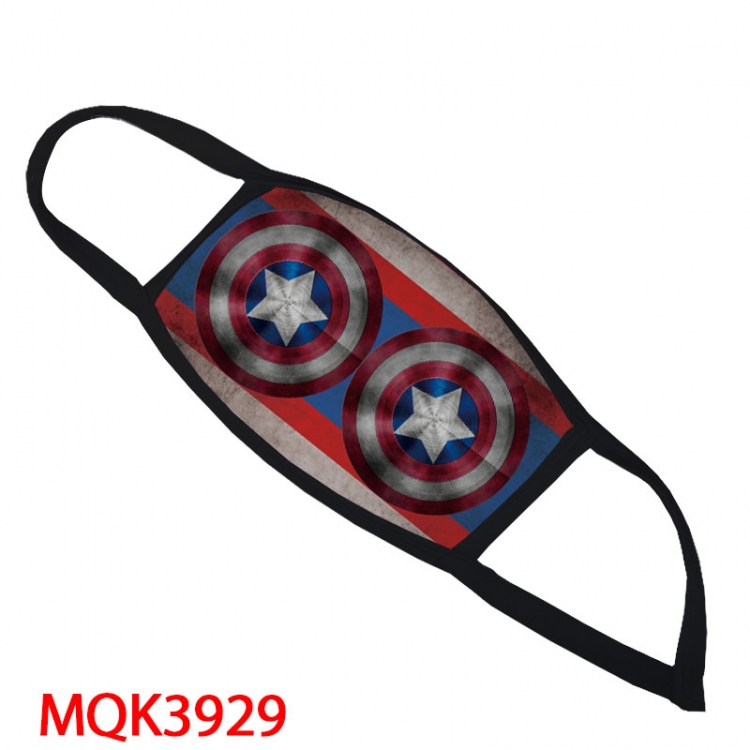 Marvel Color printing Space cotton Masks price for 5 pcs MQK3929