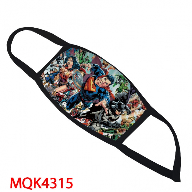 Marvel Color printing Space cotton Masks price for 5 pcs MQK4315