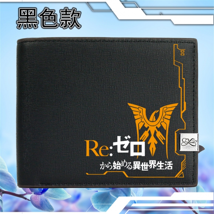 Re:Zero kara Hajimeru Isekai Seikatsu men short  wallet purse 12X10CM Style B