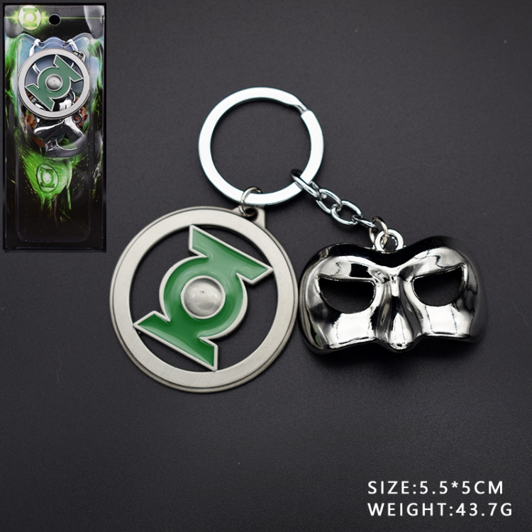 Green Lantern Key Chain Pendant price for 5 pcs
