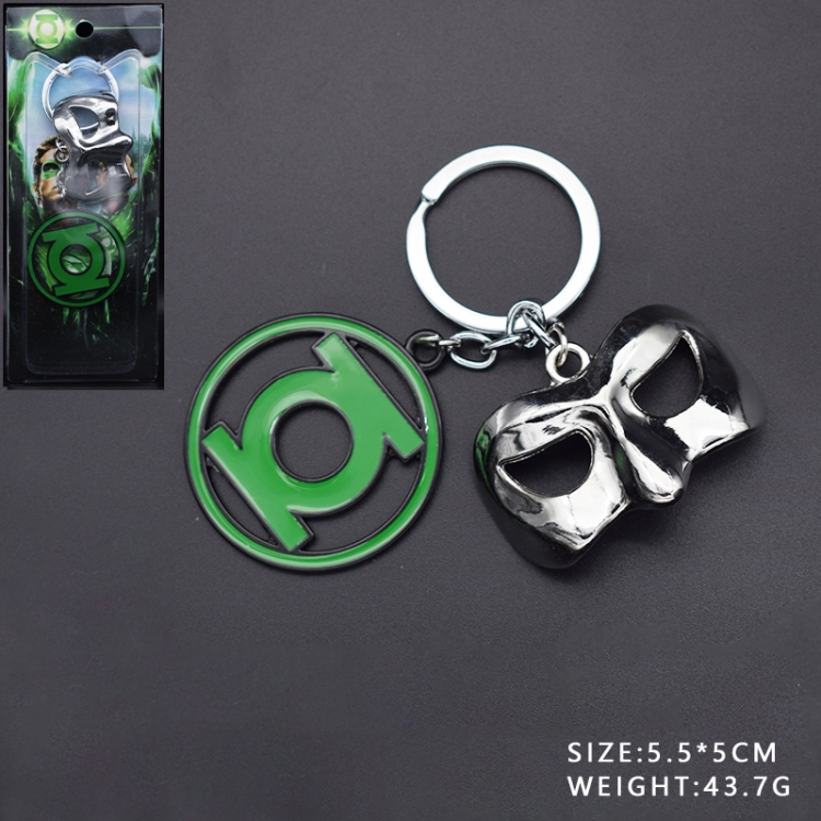 Green Lantern Key Chain Pendant price for 5 pcs