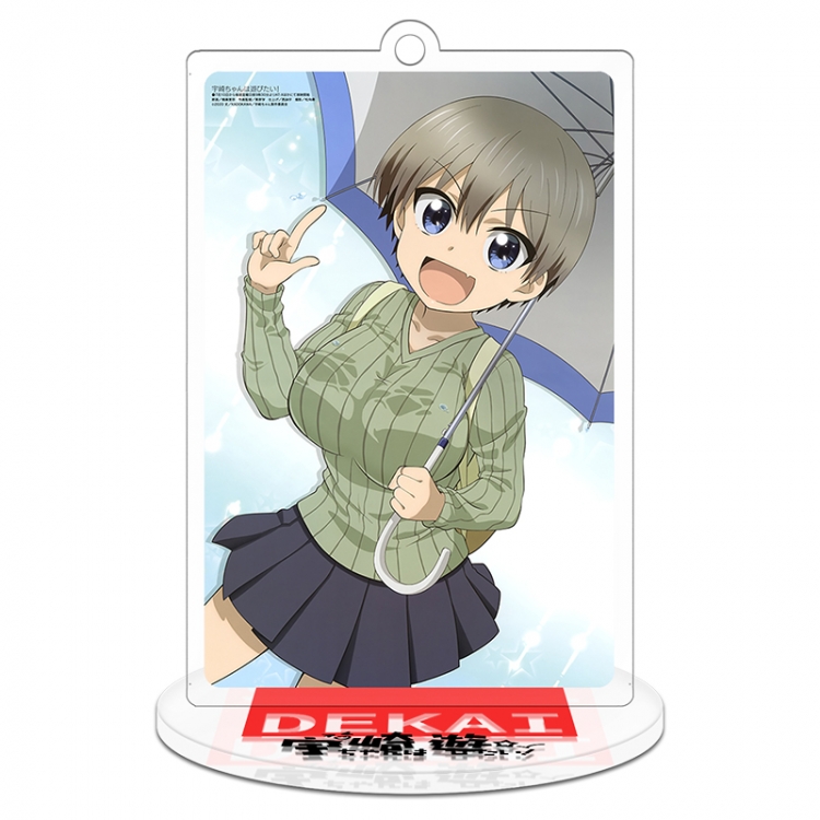 Uzaki-chan wa Asobitai!  Stand acrylic Keychain 8cm Style  3