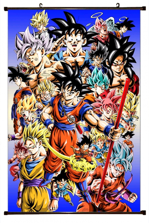 DRAGON BALL Plastic pole cloth painting Wall Scroll 60X90CM  GB-317 NO FILLING