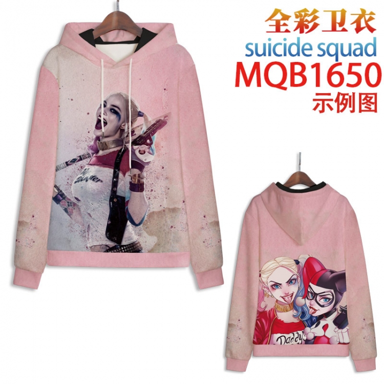 Suicide Squad Full Color Patch pocket Sweatshirt Hoodie 8 sizes from  XS to XXXXL MQB1650
