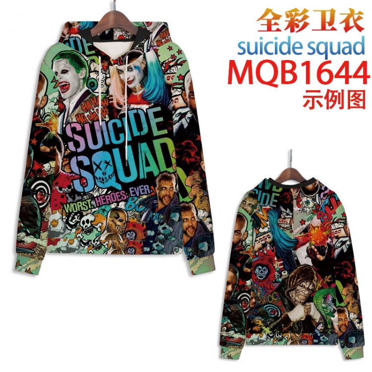 Suicide Squad Full Color Patch pocket Sweatshirt Hoodie 8 sizes from  XS to XXXXL MQB1644