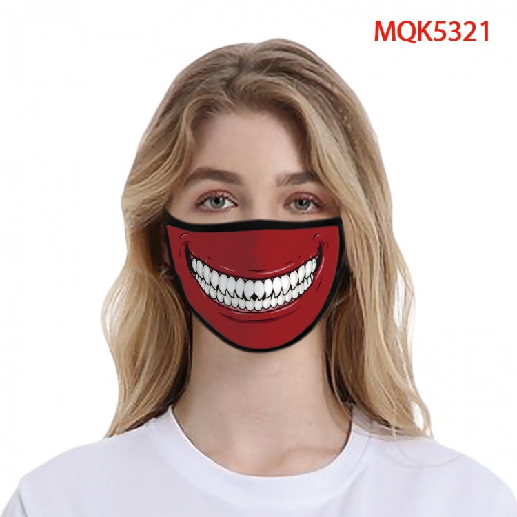 The Joker Color printing Space cotton Masks price for 5 pcs  MQK5321