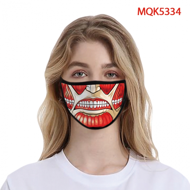The Joker Color printing Space cotton Masks price for 5 pcs  MQK5334