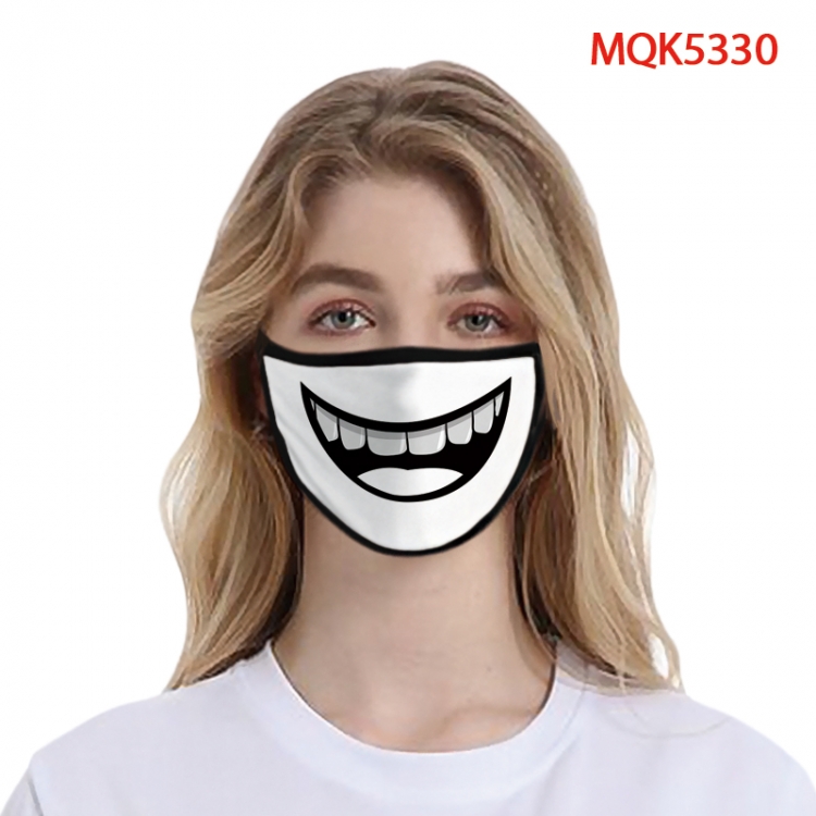 The Joker Color printing Space cotton Masks price for 5 pcs  MQK5330