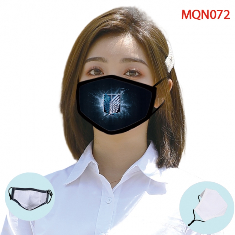 Superhero Color printing Space cotton Masks price for 5 pcs (Can be placed PM2.5 filter,but not provided) MQN072